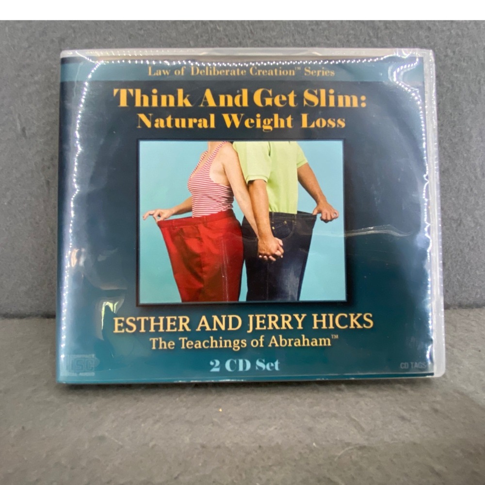 Esther and Jerry Hicks Think And Get Slim Natural Weight Loss 2 CD Set 2008